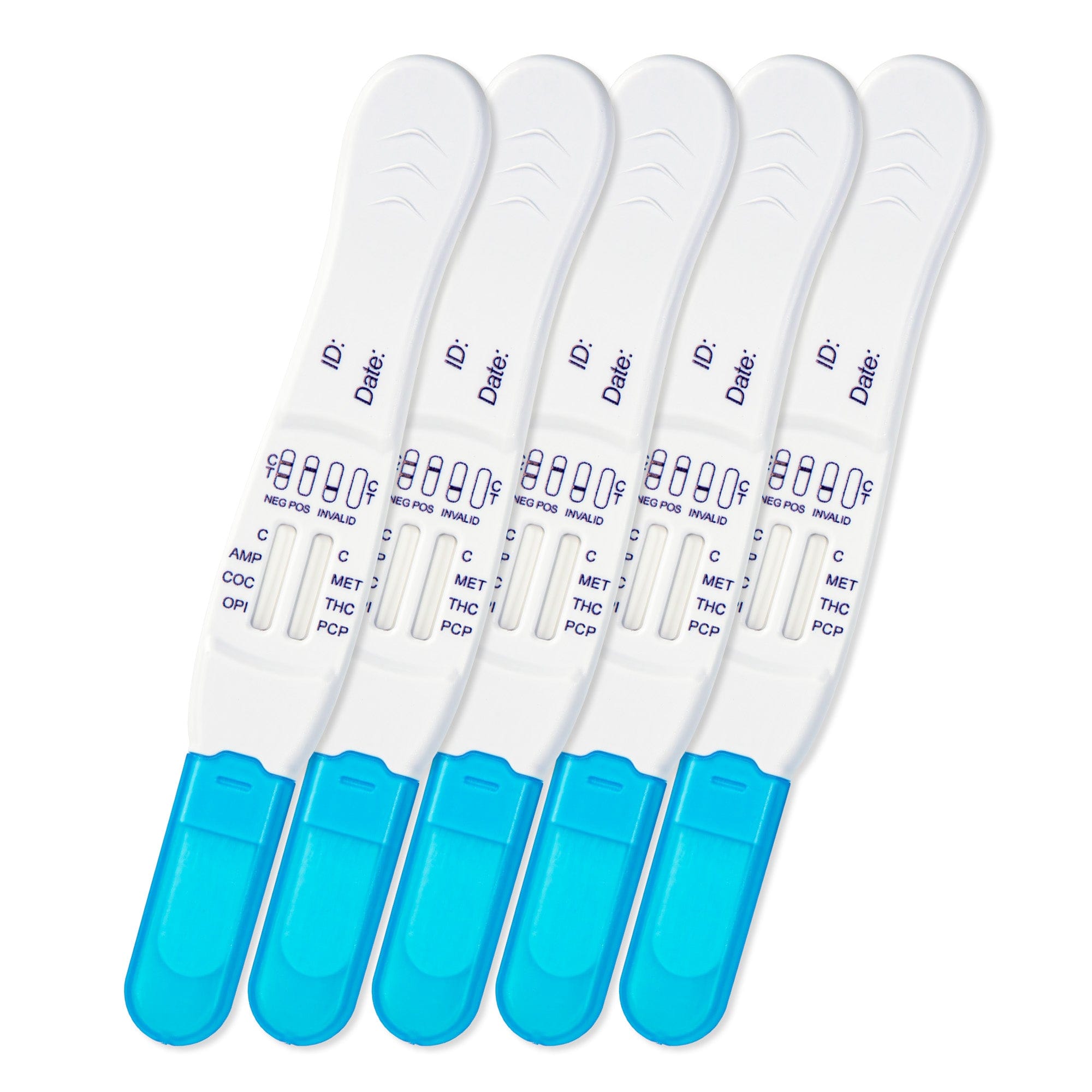 6 Panel Multi-Drug Oral Fluid Test, One Step (AMP, COC, MET, OPI, PCP, THC) - DSODOA-166EUO