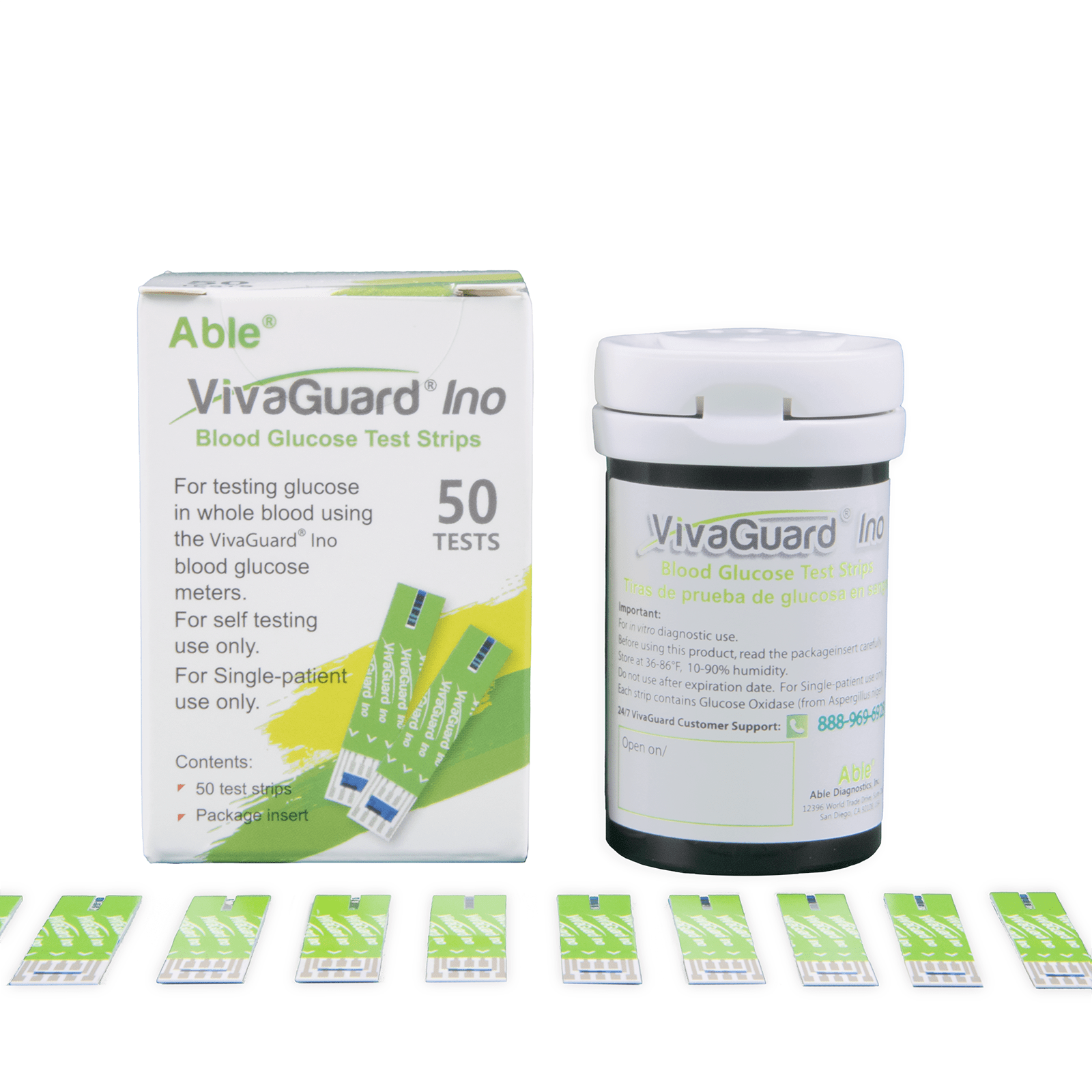 Prime Screen - VivaGuard Blood Glucose Strips