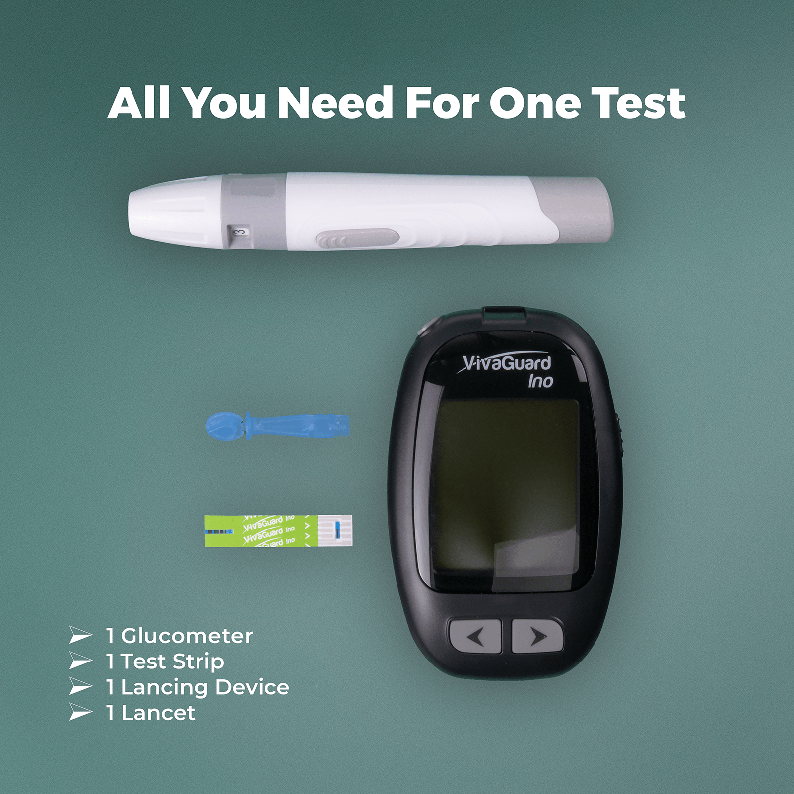 Prime Screen - VivaGuard Blood Glucose Meter