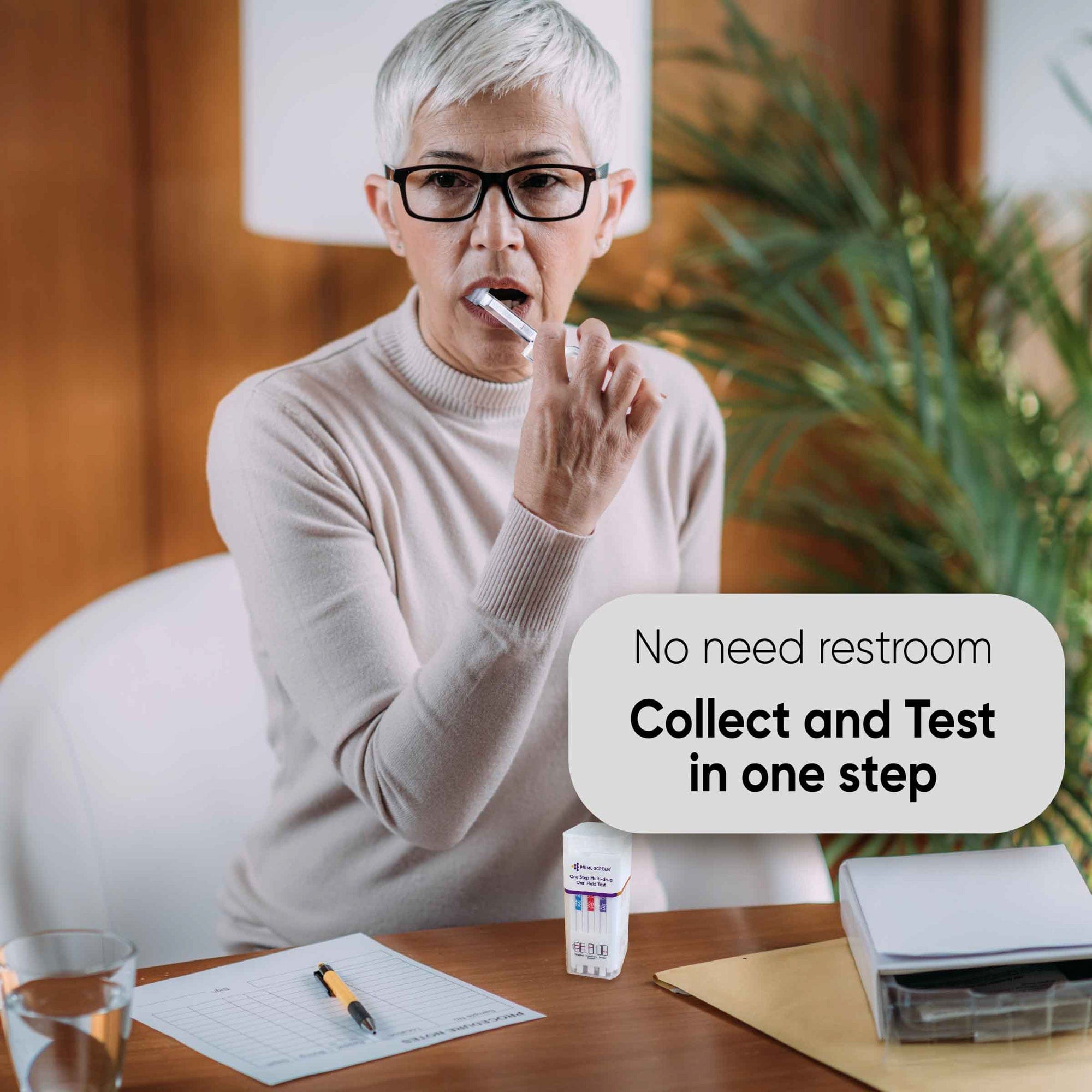 Prime Screen - CLEARANCE! 5 Panel Oral Saliva Test Kit (AMP,COC,MET,OPI,THC) - ODOA-256 SHORT DATED: EXP 06/05/2025