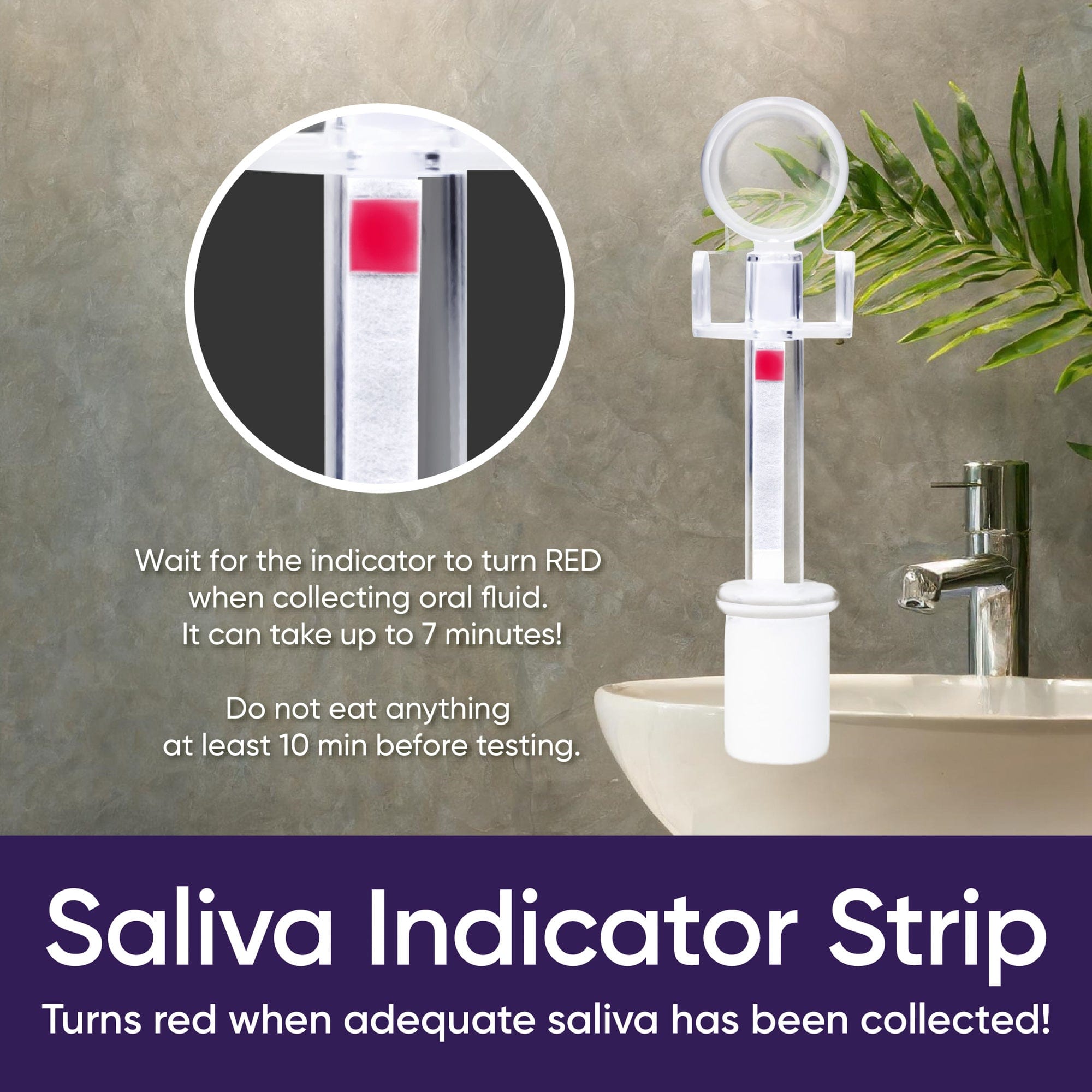 Prime Screen - 6 Panel Oral Saliva Test Kit, Employment and Insurance Testing (AMP, COC, MET, OPI, PCP, THC) - ODOA-166