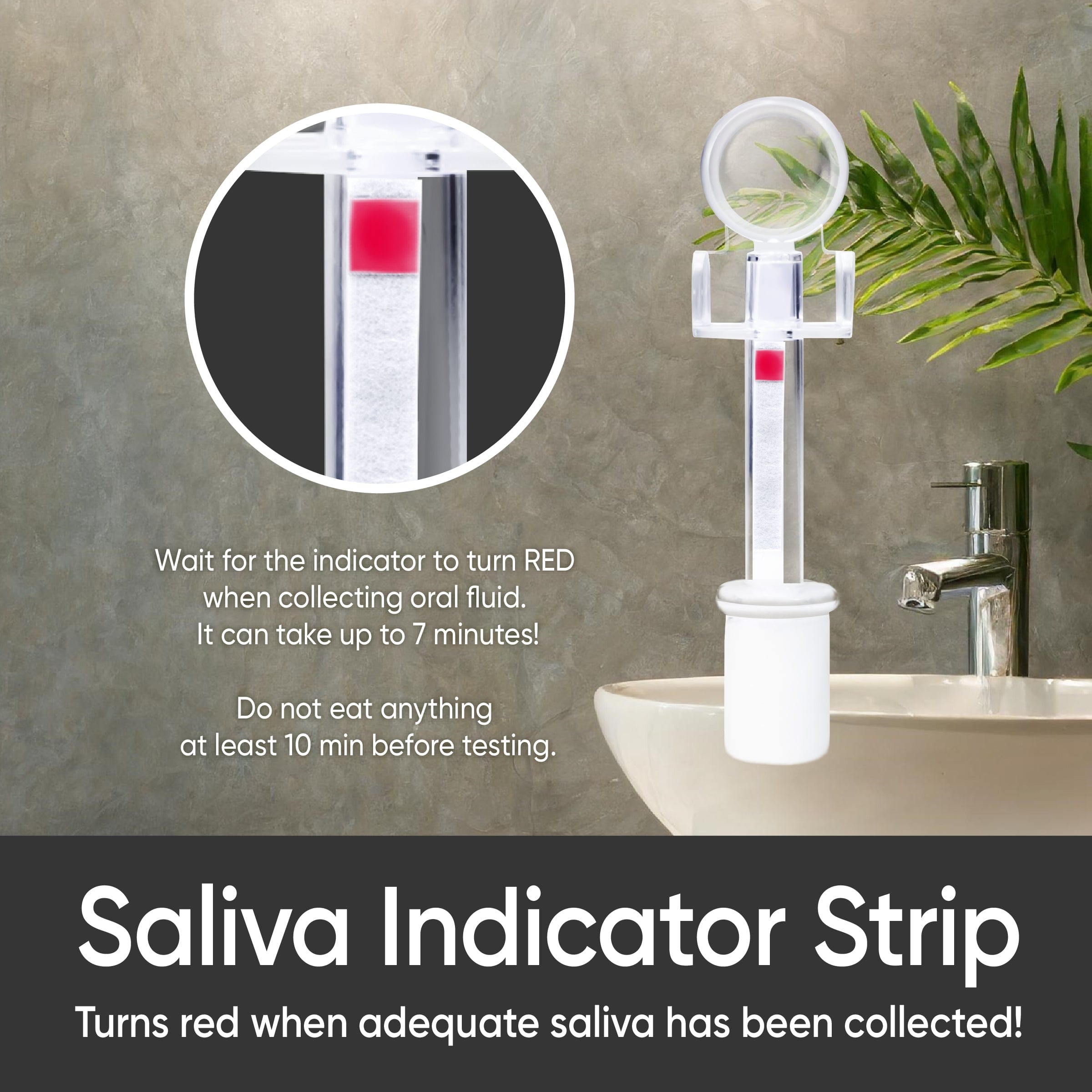 Prime Screen - 7 Panel Oral Saliva Test Kit, Employment and Insurance Testing (AMP, COC, MET, OPI, OXY, PCP, THC) - ODOA-376