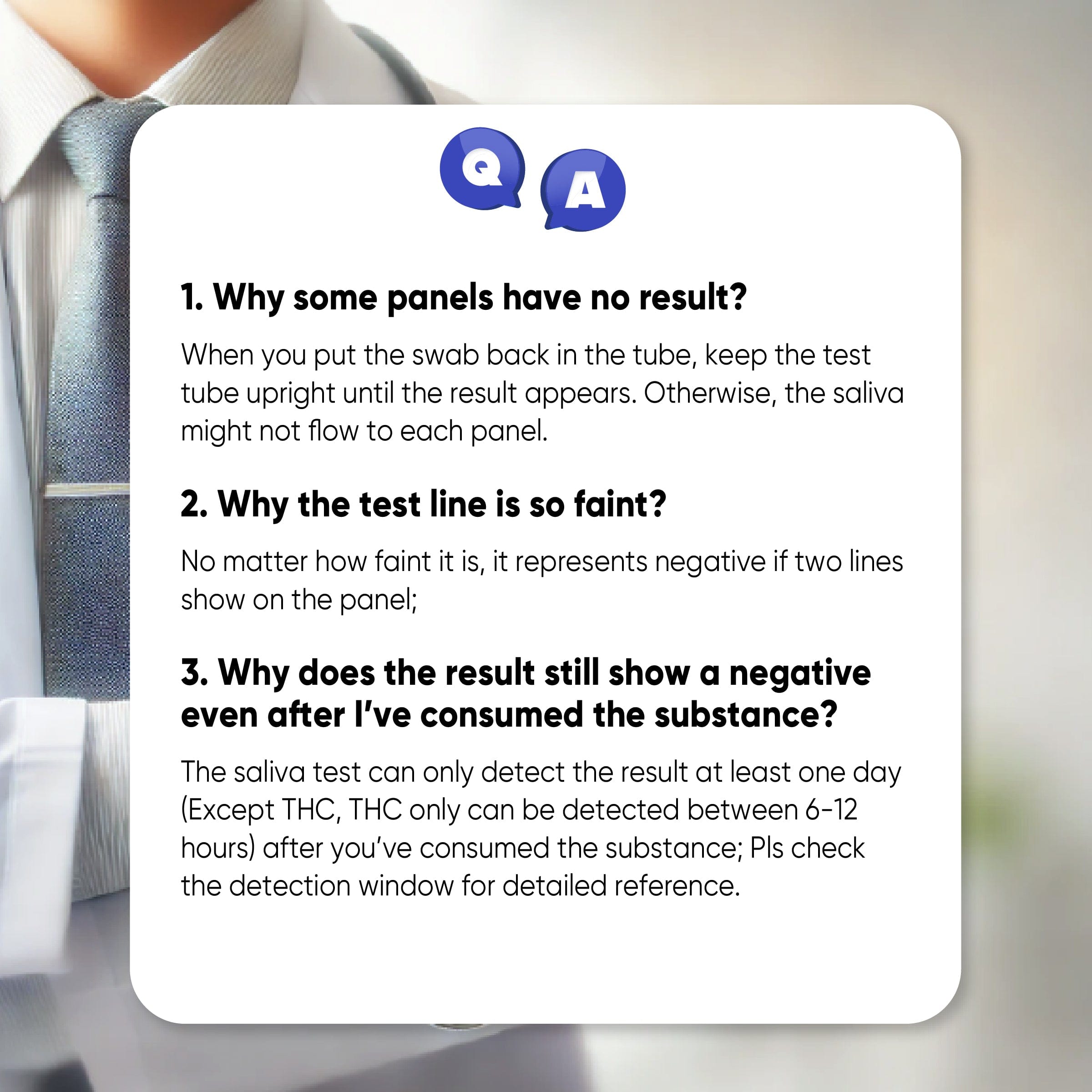 Prime Screen - 7 Panel Oral Saliva Test Kit, Employment and Insurance Testing (AMP, COC, MET, OPI, OXY, PCP, THC) - ODOA-376