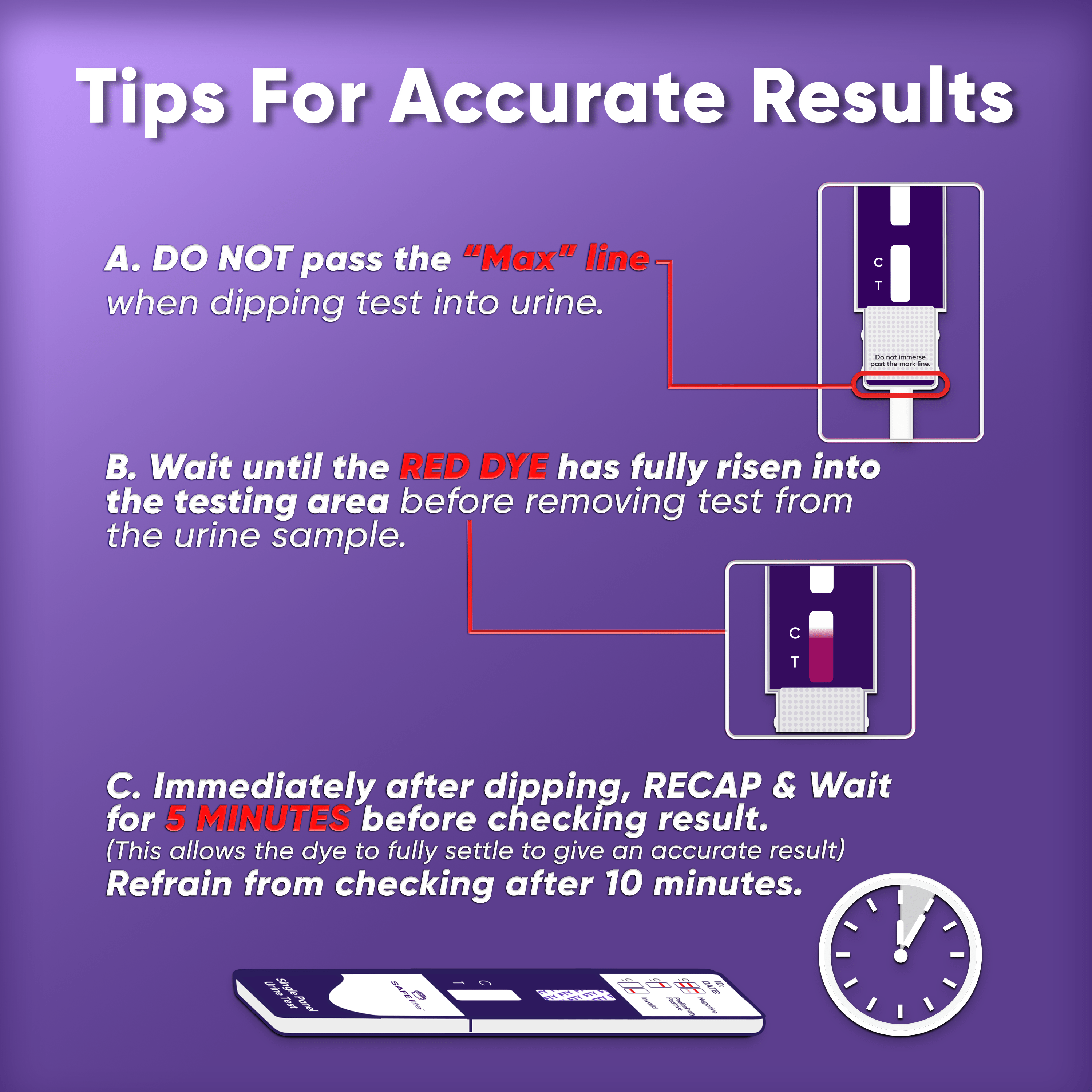 Prime Screen - CLEARANCE! Safe Life Fentanyl Single Panel Urine Test???Rapid Test Result in 5 Mins, Synthetic OPI Detecting Drug Testing Card, Cut-Off 20 ng/ml, Highly Sensitive Drug Test kit