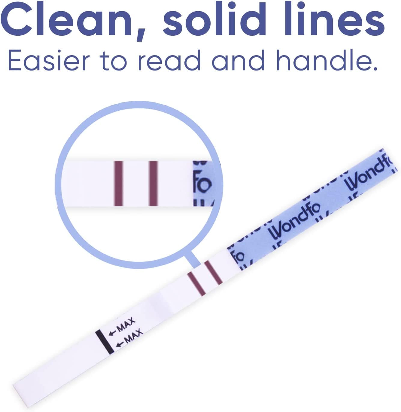 Prime Screen - Wondfo Quantitative Ovulation Test Strips - Numerical Urine Ovulation Tests - 20 LH Test