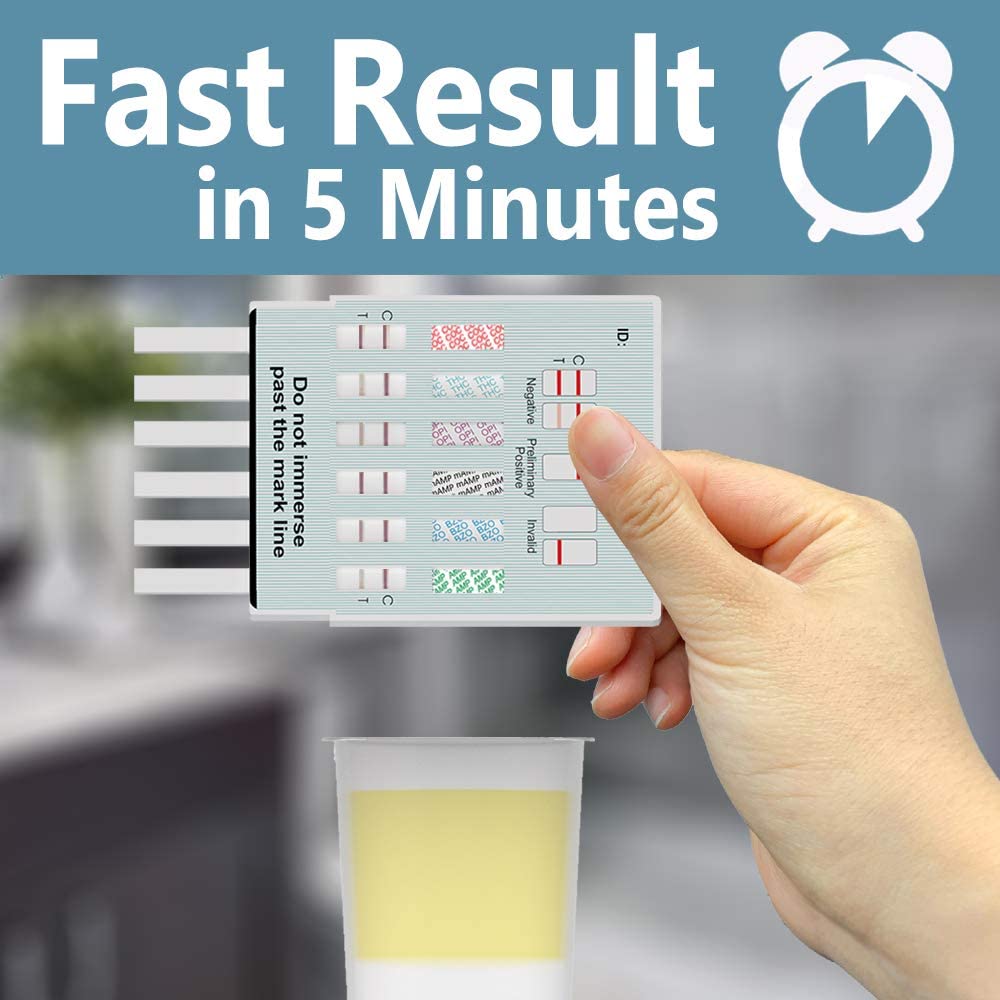 12 Panel Multi Test (AMP/BAR/BUP/BZO/COC/mAMP/MDMA/MTD/OPI/OXY/PCP/THC) # WDOA-6124 - Prime Screen