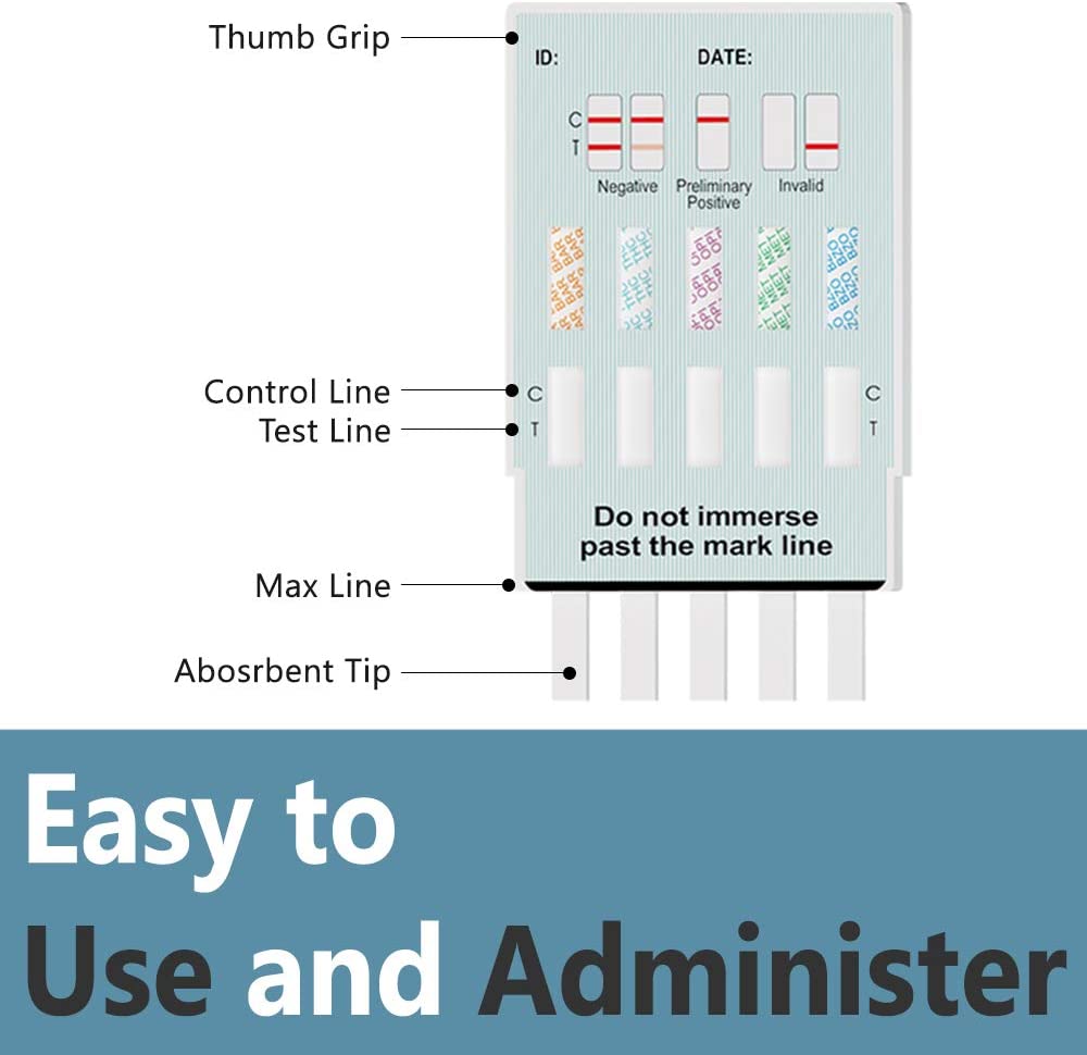 10 Panel Multi Dip Test (AMP/BAR/BUP/BZO/COC/mAMP/MTD/OPI/OXY/THC) - WDOA-9104 - Prime Screen