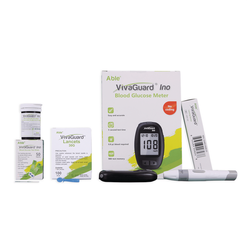 Prime Screen - VivaGuard Blood Glucose Meter 