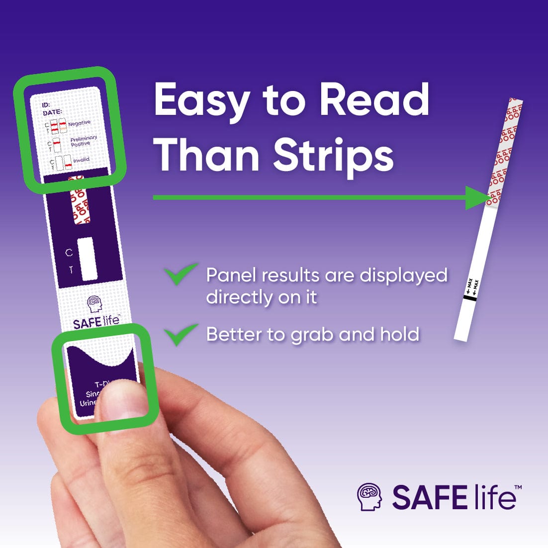 Opiate OPI Urine Dip Card Test (Heroin, Codeine, Morphine) at Home Urine Test - WDOP-114