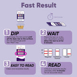 Prime Screen 12 Panel Multi Drug Urine Drug Test Card (AMP,BAR,BZO,COC,mAMP,MDMA,MOP/OPI 300,MTD,OXY,PCP,TCA,THC) - WDOA-7125