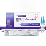 Prime Screen - Well Life - Flu A&B / COVID-19 Rapid Home Test 