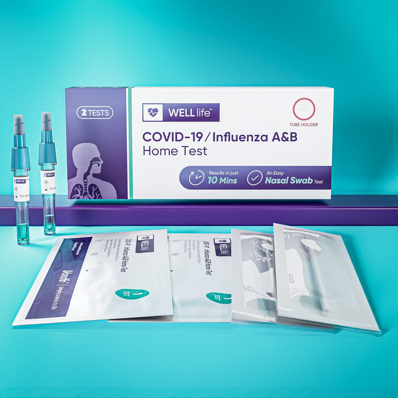 Prime Screen - Well Life - Flu A&B / COVID-19 Rapid Home Test 