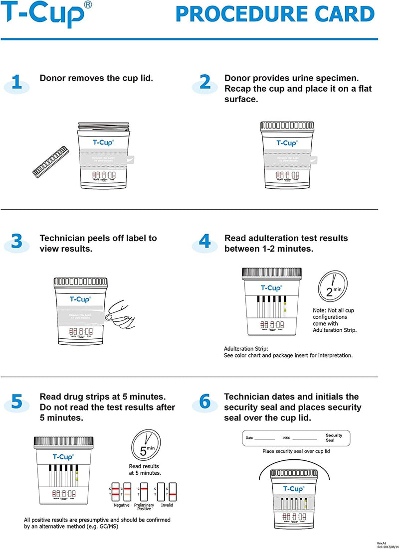 Prime Screen - 18 Panel Urine Drug Test Cup Kit (AMP,BAR,BUP,BZO,COC,mAMP,MDMA,MOP,MTD,OXY,PCP,TCA,THC, ETG, FTY, TRA, K2,TRA100)]-CDOA-S1185EFTKK 