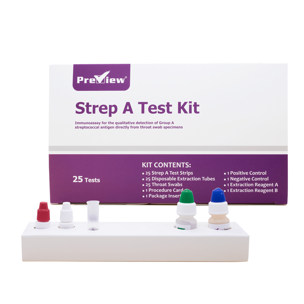 Strep Testing Strep Throat Test Strips