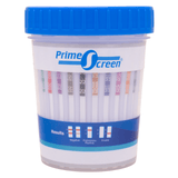 Prime Screen - 12 Compact Multi Panel Urine Test Cup (AMP,BAR,BUP,BZO,COC,MDMA,MTD,OPI,OXY,PCP,TCA,THC) - CDOA-3124 