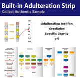 14 Panel Urine Drug Test Cup - Instant Testing Marijuana (THC),OPI,AMP, BAR, BUP, BZO, COC, mAMP, MDMA, MTD, OXY, PCP, PPX, TCA - with 3 Adulterations and Temperature Strips - TDOA-1144A3 - Prime Screen