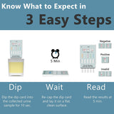 5 Panel Multi-Drug Dip Test (AMP, BZO, COC, OPI, THC) - WDOA-754 - Prime Screen